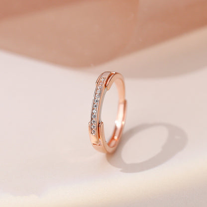 Trendsetter Flip-Top Diamond Ring