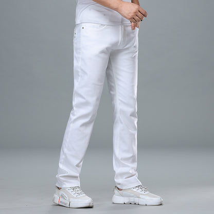 Men's Slim Fit Straight Leg Trendy Pants