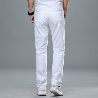 Men's Slim Fit Straight Leg Trendy Pants